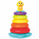 Load image into Gallery viewer, Rainbow Duck Stacking Toy – Colorful Learning Toy for Babies & Toddlers