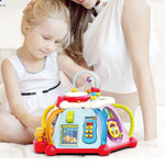 Load image into Gallery viewer, Discover Activity Cube Toy – 15 Fun Learning Activities for Babies