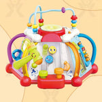 Load image into Gallery viewer, Discover Activity Cube Toy – 15 Fun Learning Activities for Babies