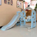 Load image into Gallery viewer, Indoor & Outdoor Slide and Swing Set for Toddlers – Sky Blue