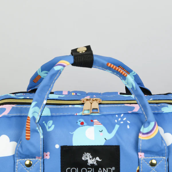 Stylish Baby Diaper Backpack – Large Capacity with Insulated Bottle Pockets