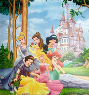 Baby Crawl Mat – Set of 4 Prince Garden Print (62×62×1 cm Each)