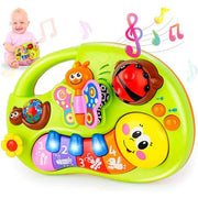 Smiley Face Musical Keyboard Toy – Interactive Learning Toy for Babies