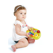 Smiley Face Musical Keyboard Toy – Interactive Learning Toy for Babies