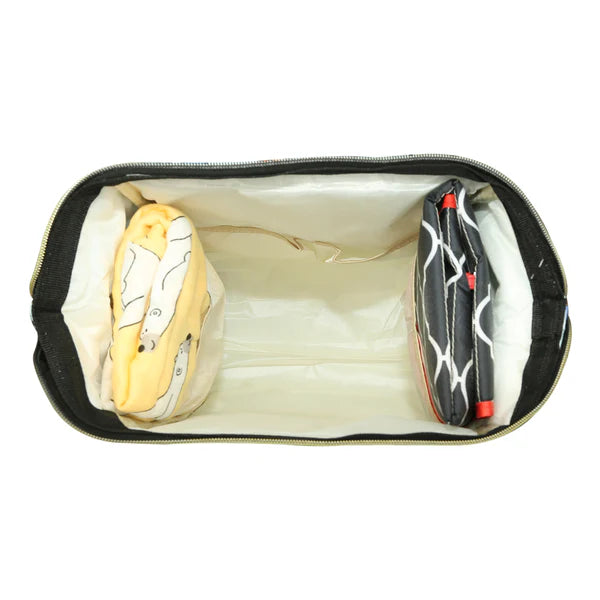 Stylish Baby Diaper Backpack – Large Capacity with Insulated Bottle Pockets