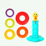 Load image into Gallery viewer, Rainbow Duck Stacking Toy – Colorful Learning Toy for Babies &amp; Toddlers