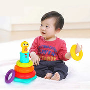 Rainbow Duck Stacking Toy – Colorful Learning Toy for Babies & Toddlers