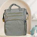 Load image into Gallery viewer, Waterproof Unisex Diaper Backpack – Multi-Pocket Baby Bag for Moms &amp; Dads