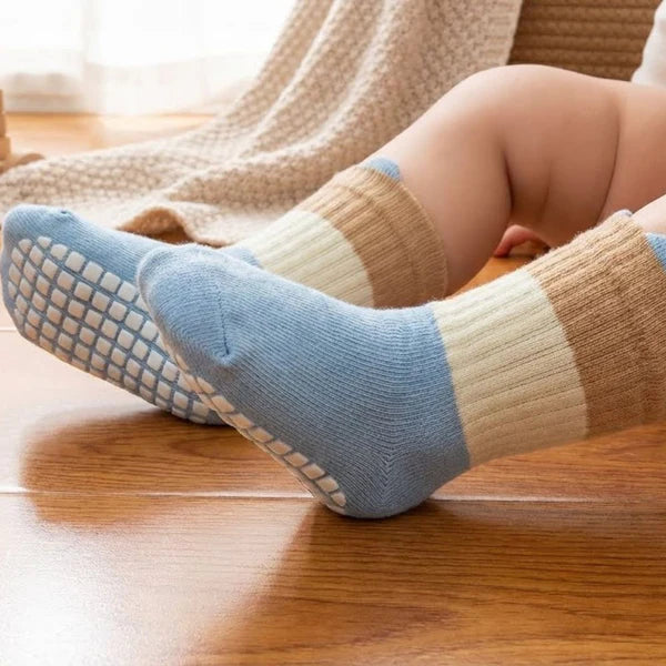 Baby Anti-Skid Socks – Soft Cotton Safety Socks