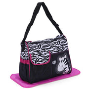 Printed Diaper Bag Backpack – Waterproof Baby Travel Bag for Moms & Dads