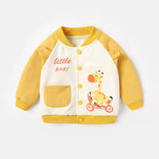 Little Boy Quilted Winter Shirt – Full Sleeves Warm Cotton Shirt