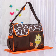 Printed Diaper Bag Backpack – Waterproof Baby Travel Bag for Moms & Dads