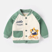 Little Boy Quilted Winter Shirt – Full Sleeves Warm Cotton Shirt