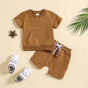 Kids Summer T-Shirt & Shorts Co-Ord Set – Cool & Comfortable