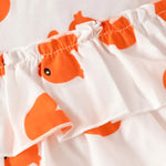 Load image into Gallery viewer, Baby Girl Floral-Style Sleeveless Co-Ord Set with Flare &amp; Headband