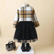Toddler Girls Dress & Coat Outfit – Stylish Two-Piece Set