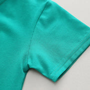 Boys T-Shirt and Denim Shorts Set – Soft Cotton Summer Wear