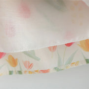 Baby Girl Sleeveless Floral Party Frock with Matching Hat – Festive Wear