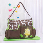 Load image into Gallery viewer, Printed Diaper Bag Backpack – Waterproof Baby Travel Bag for Moms &amp; Dads