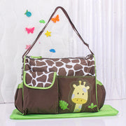 Printed Diaper Bag Backpack – Waterproof Baby Travel Bag for Moms & Dads