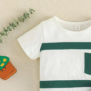 Boys Short Sleeve Cotton T-Shirt & Shorts Set (Age 3–4 Years)