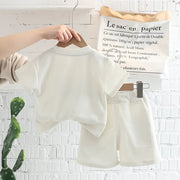 Kids Short Sleeve Crocodile T-Shirt & Shorts Set – Soft & Comfortable