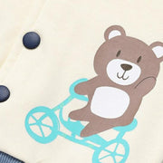 Little Boy Quilted Winter Shirt – Full Sleeves Warm Cotton Shirt