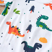 Baby Dinosaur Print Romper – Soft & Comfortable One-Piece Outfit