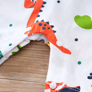 Baby Dinosaur Print Romper – Soft & Comfortable One-Piece Outfit
