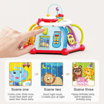 Load image into Gallery viewer, Discover Activity Cube Toy – 15 Fun Learning Activities for Babies