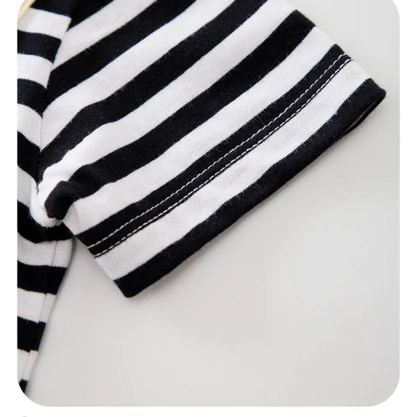 Dinosaur Design Half Sleeve Romper for Kids – Soft & Comfortable