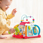 Load image into Gallery viewer, Discover Activity Cube Toy – 15 Fun Learning Activities for Babies