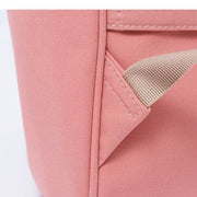 Stylish Pink Diaper Backpack for Moms – Waterproof Multi-Function Baby Travel Bag