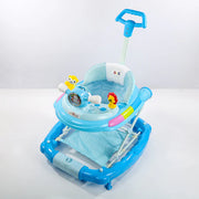 Musical 2-in-1 Adjustable Baby Walker cum Rocker with Parent Control Handle