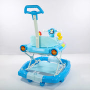 Musical 2-in-1 Adjustable Baby Walker cum Rocker with Parent Control Handle