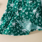 Baby Girl Two-Piece Co-Ord Set – Floral Crop Top & Skirt Summer Outfit