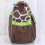 Printed Diaper Bag Backpack – Waterproof Baby Travel Bag for Moms & Dads