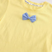 Baby T-Shirt & Dungaree Overall Set – Cute Smile Design