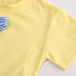 Load image into Gallery viewer, Baby T-Shirt &amp; Dungaree Overall Set – Cute Smile Design