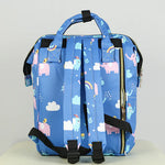 Load image into Gallery viewer, Stylish Baby Diaper Backpack – Large Capacity with Insulated Bottle Pockets