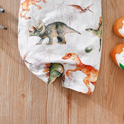 Jurassic Jungle Dinosaur Print Playsuit for Kids