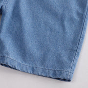 Baby T-Shirt & Dungaree Overall Set – Cute Smile Design