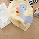 Load image into Gallery viewer, Dinosaur Design Half Sleeve Romper for Kids – Soft &amp; Comfortable